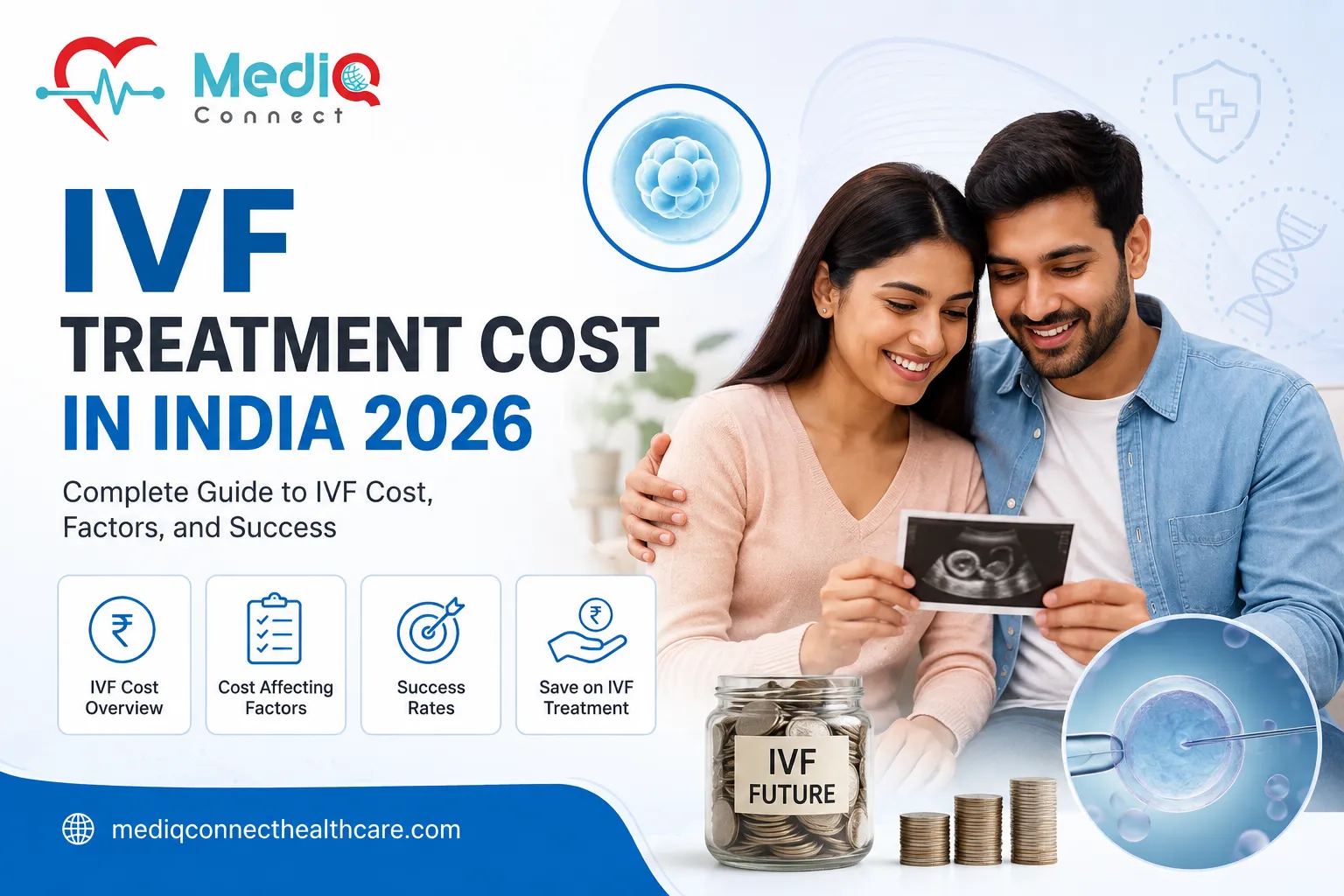 IVF Treatment Cost in India 2026: Complete Price Breakdown
