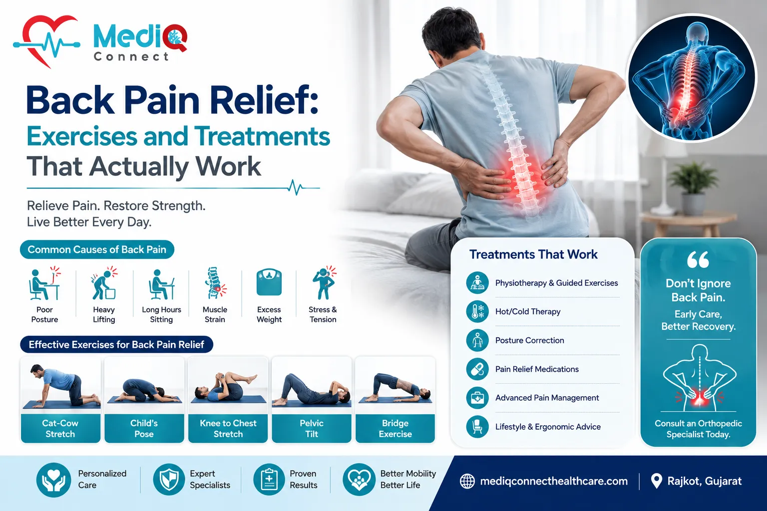 Back Pain Relief: Exercises and Treatments That Actually Work