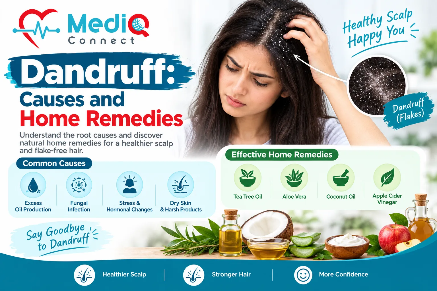 Dandruff: Causes and Home Remedies That Work
