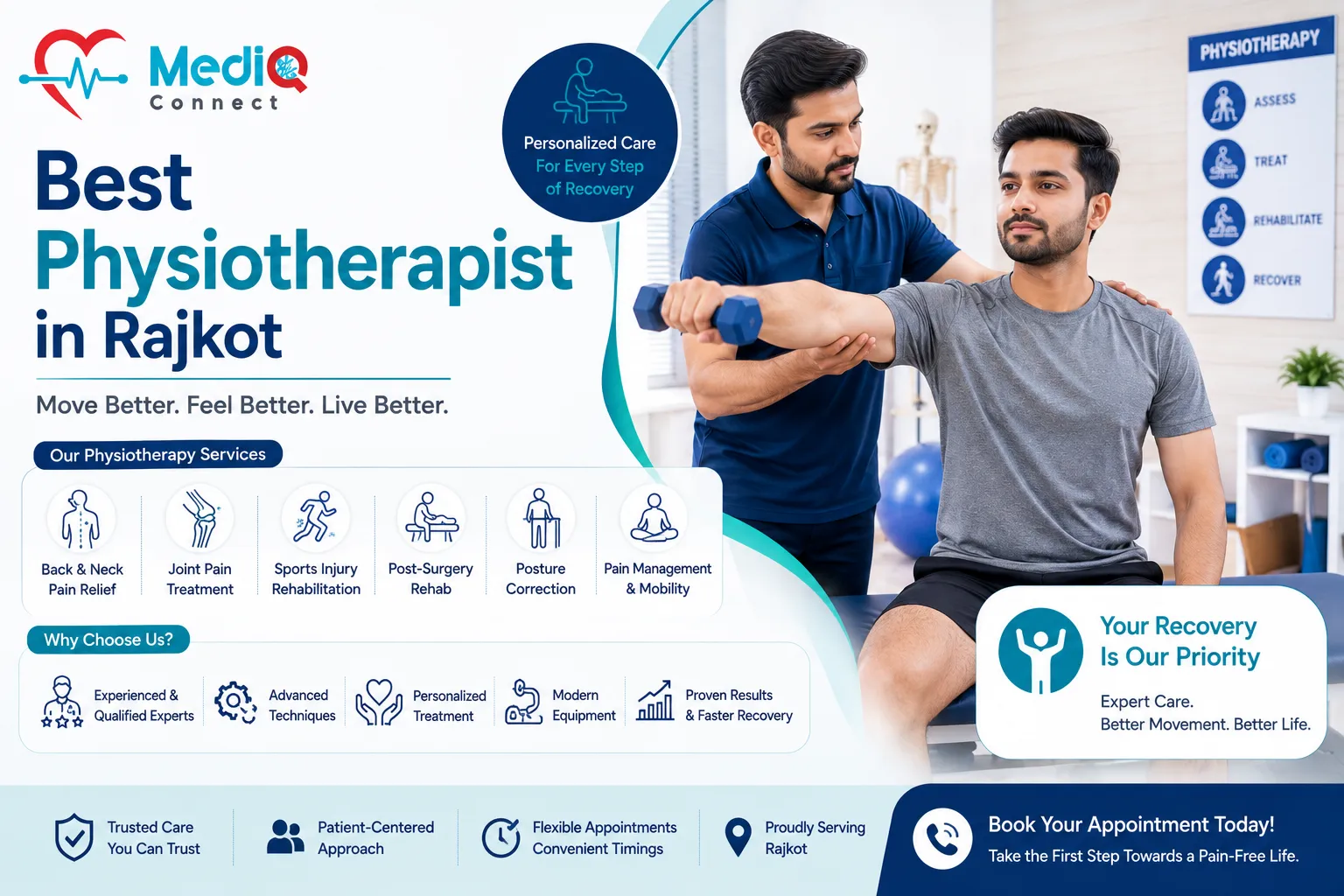 Best Physiotherapist in Rajkot: Your Complete Guide to Expert Physiotherapy Care