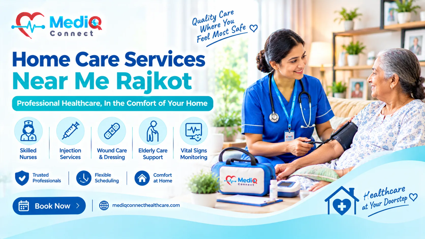 Home Care Services Near Me Rajkot: How to Find Trusted Help Close to Home