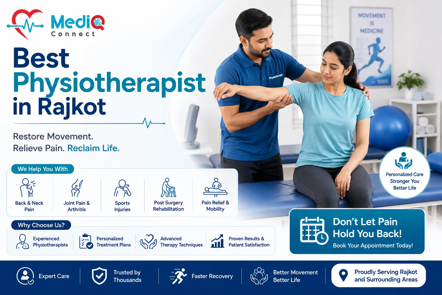 Best Physiotherapist in Rajkot: Your Complete Guide to Expert Physiotherapy Care