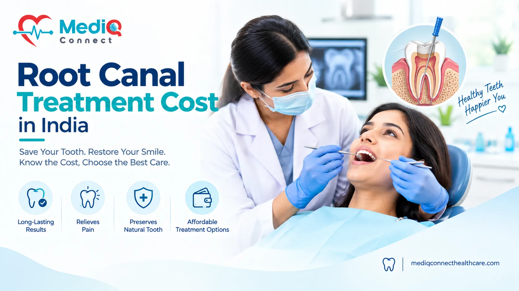 Root Canal Treatment Cost in India: What to Expect
