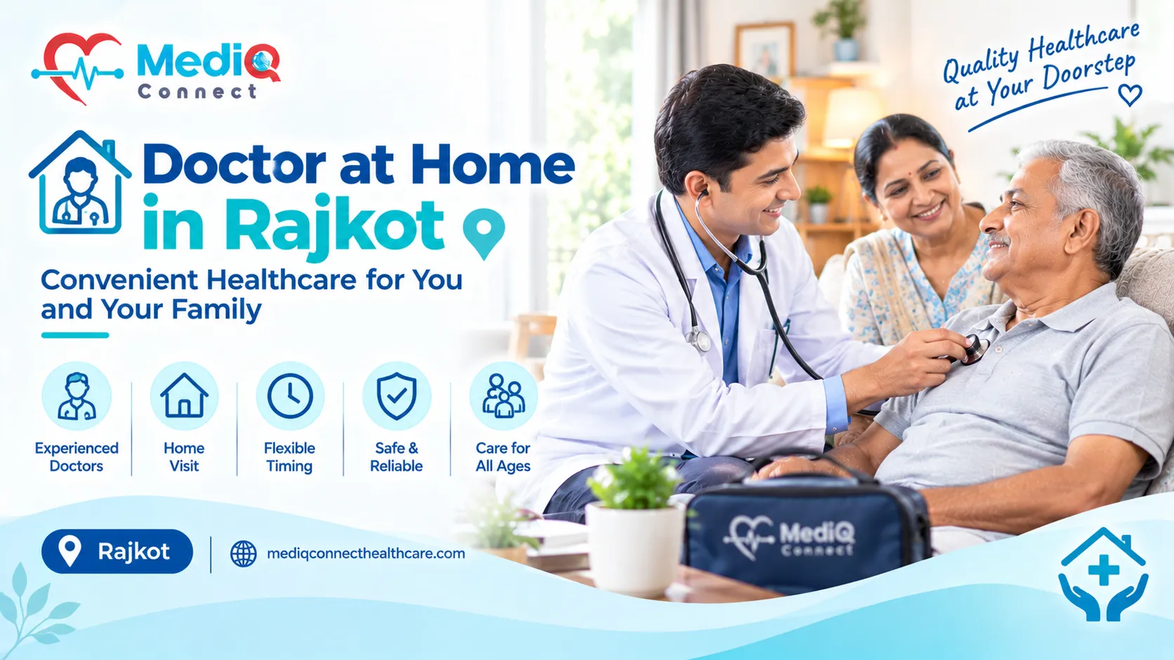 Doctor at Home in Rajkot: Convenient Healthcare for You and Your Family