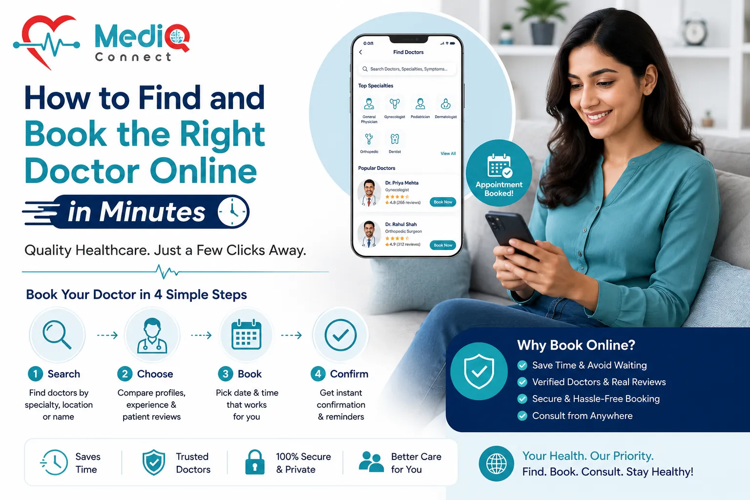 Doctor Near Me Rajkot: How to Find and Book the Right Doctor Online in Minutes