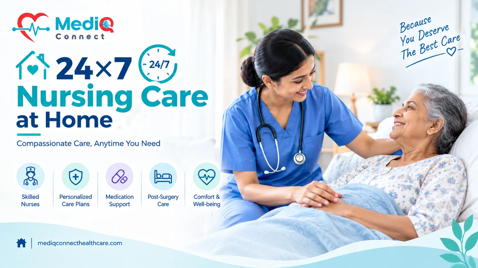 24×7 Nursing Care at Home: Benefits, Services, and What to Expect